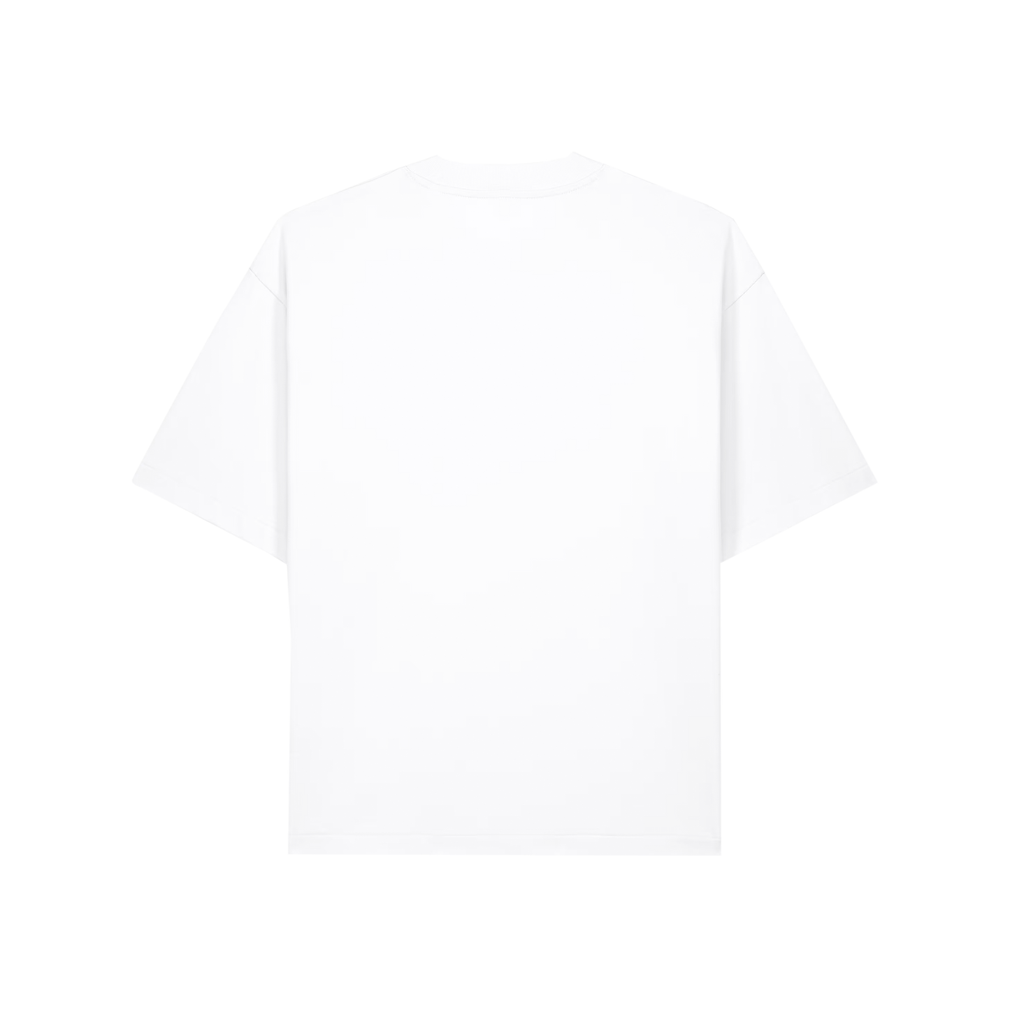 300 GSM BOXY LOGO TEE (WHITE)