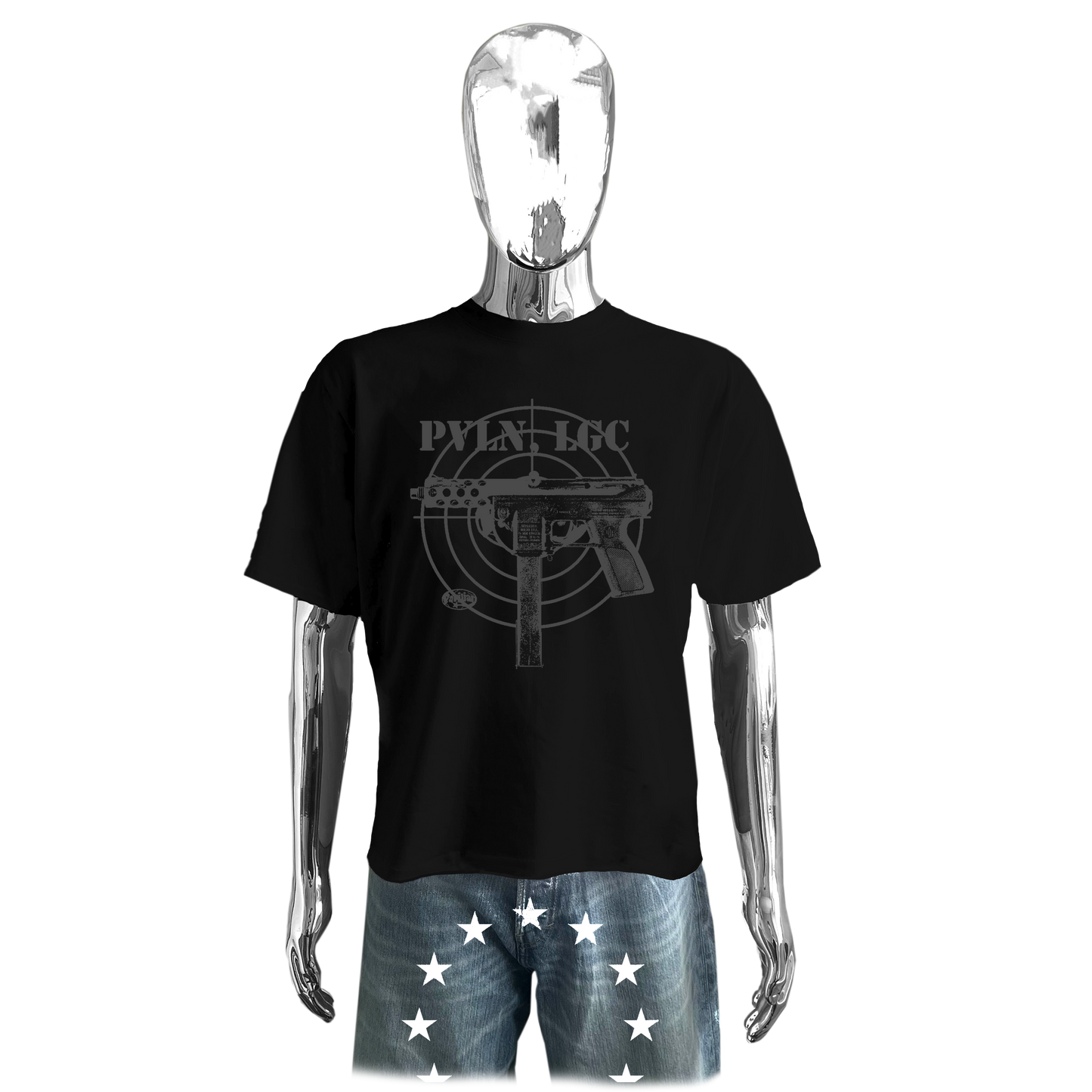 LGC TEE (BLACK,GREY)