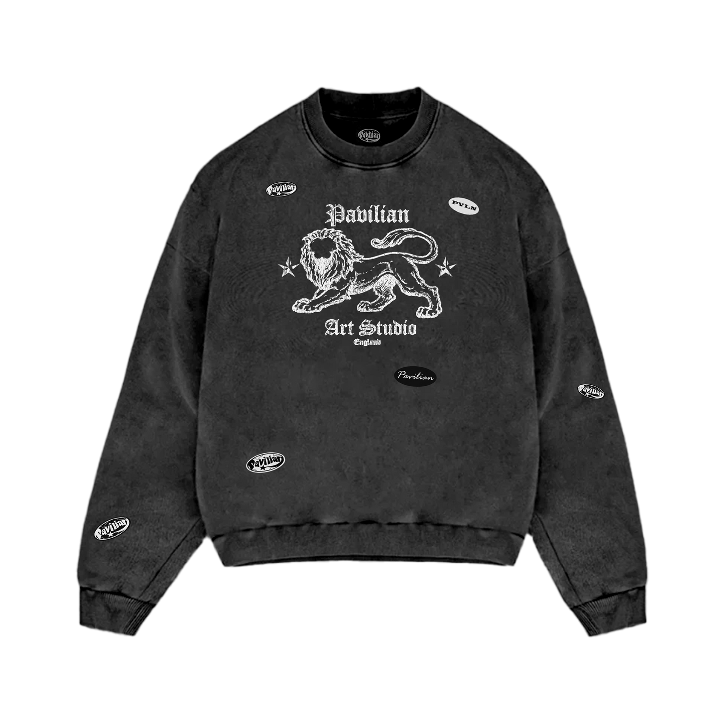 HEAVY VINTAGE WASH SWEATSHIRT (ASH)