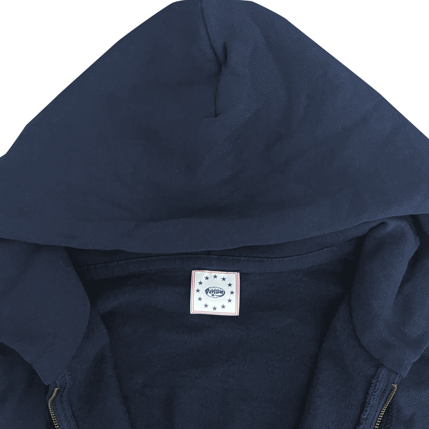 MIDWEIGHT LOGO ZIP UP (NAVY)
