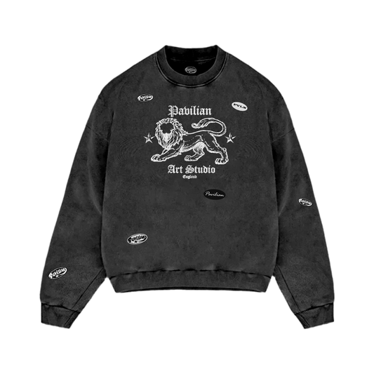 HEAVY VINTAGE WASH SWEATSHIRT (ASH)