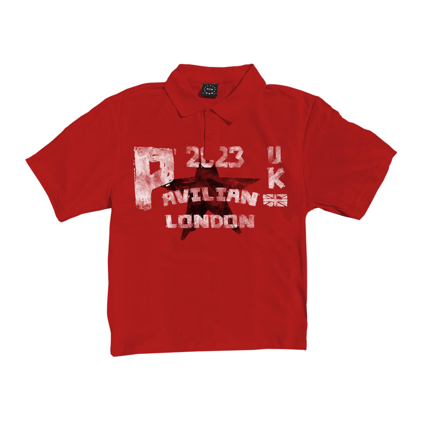 LONDON BOXY FIT POLO (RED)