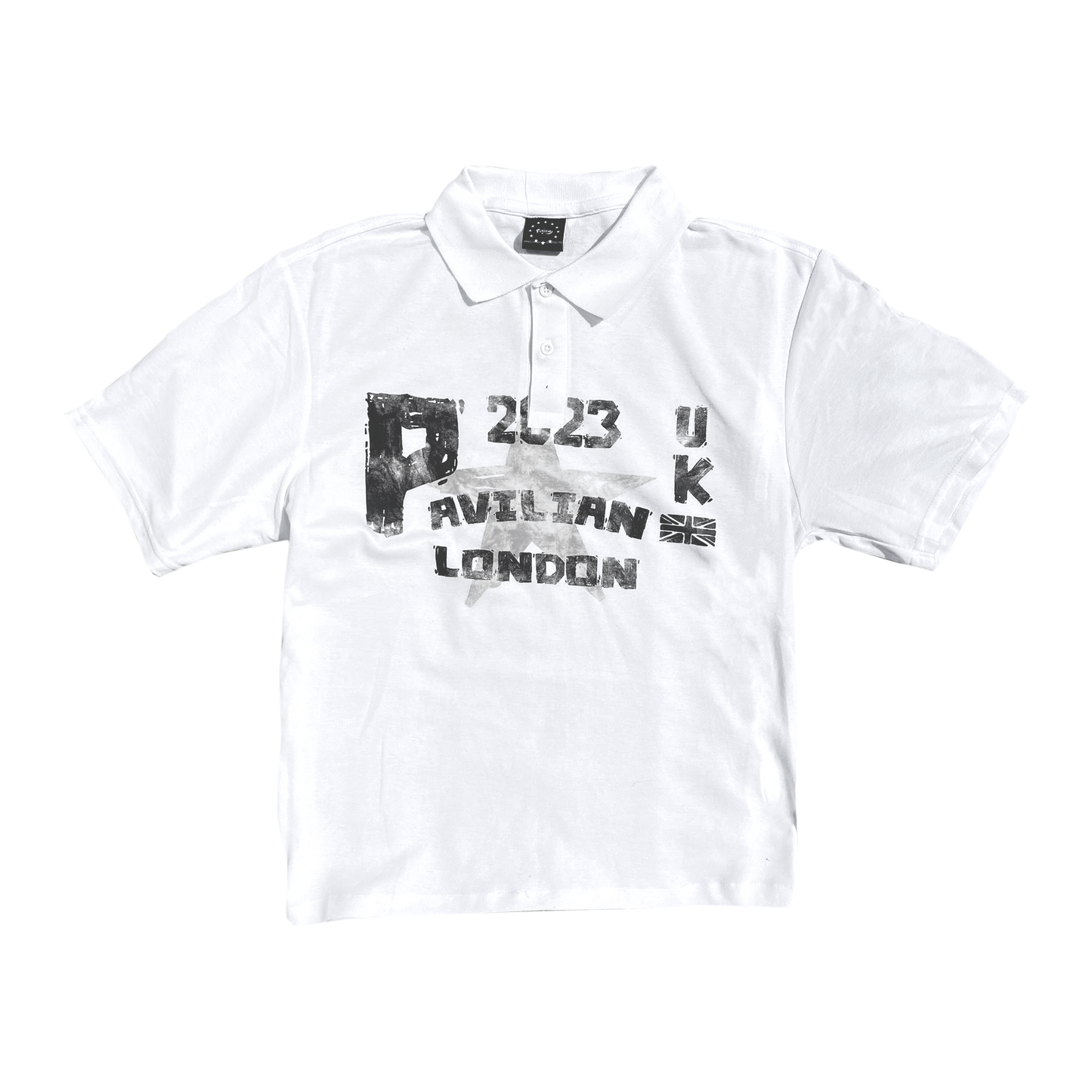 LONDON BOXY FIT POLO (WHITE)