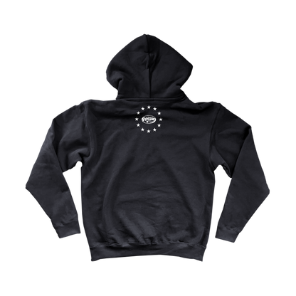 MIDWEIGHT LOGO ZIP UP (BLACK)