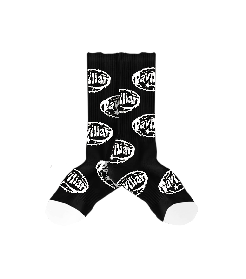 LOGO SOCKS (BLACK)