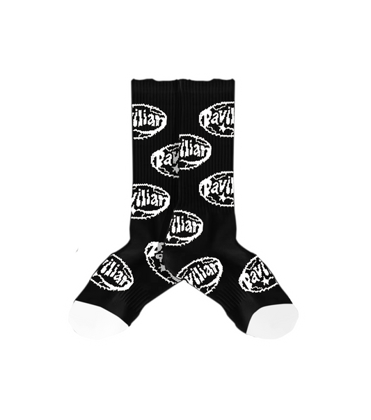 LOGO SOCKS (BLACK)