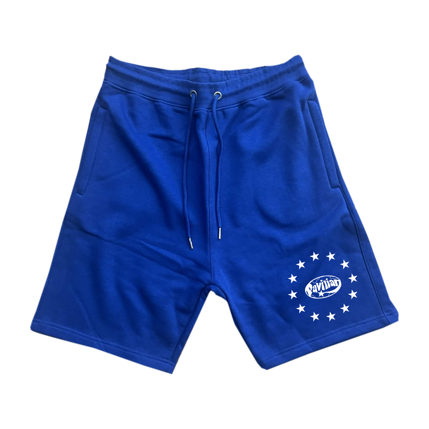 BLUE LOGO OVERSIZED SHORTS