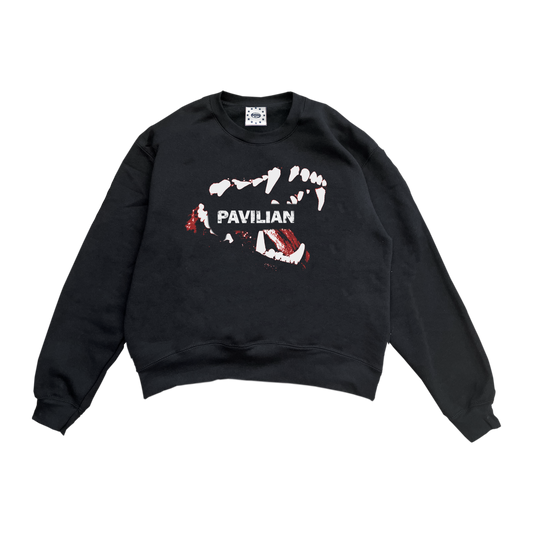 400GSM HEAVYWEIGHT SWEATSHIRT (BLACK)