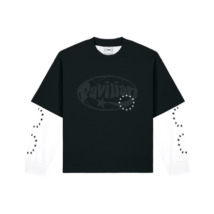 300GSM DOUBLE LAYER LONGSLEEVE (BLACK,WHITE)