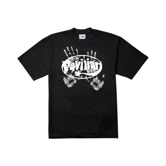 HAND PRINT TEE (BLACK)