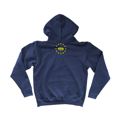 MIDWEIGHT LOGO ZIP UP (NAVY)