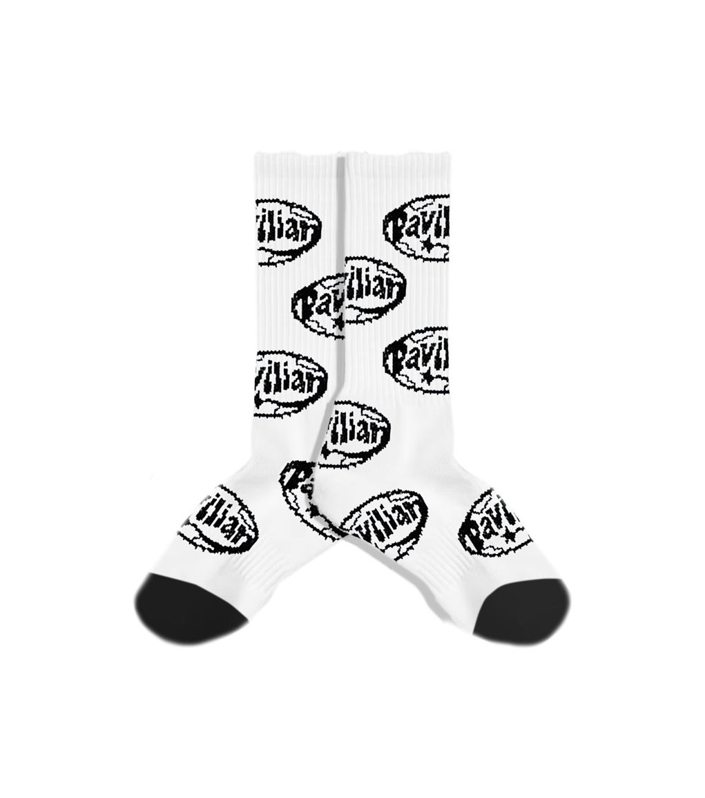 LOGO SOCKS (WHITE)